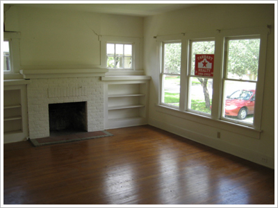 Bungalow 2 Before Living Room
