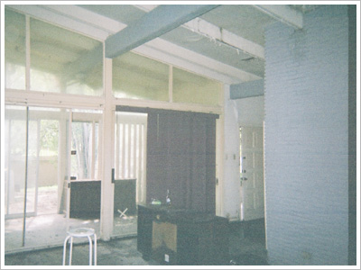 Abandoned House Before Living Room
