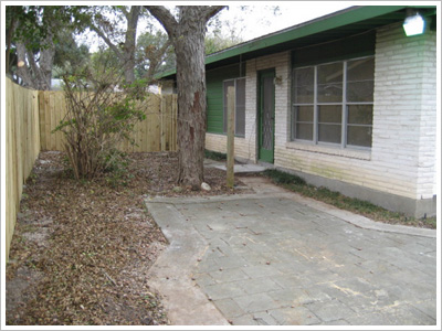 Craigslist House Before Patio