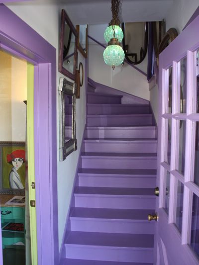 Purple Stairs